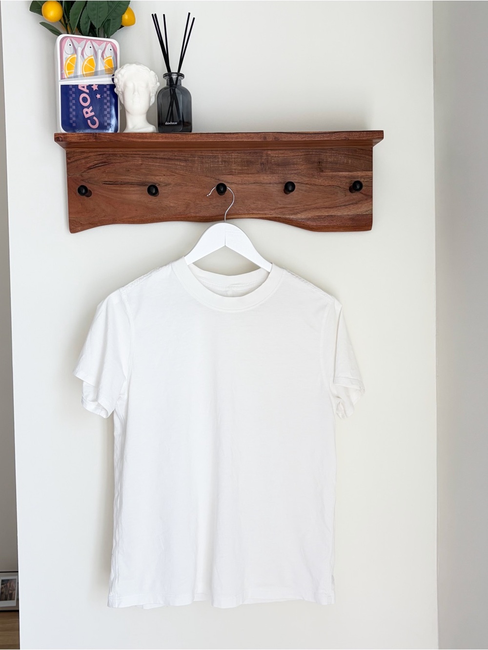 Lululemon All Yours Cotton T-Shirt White sz 6